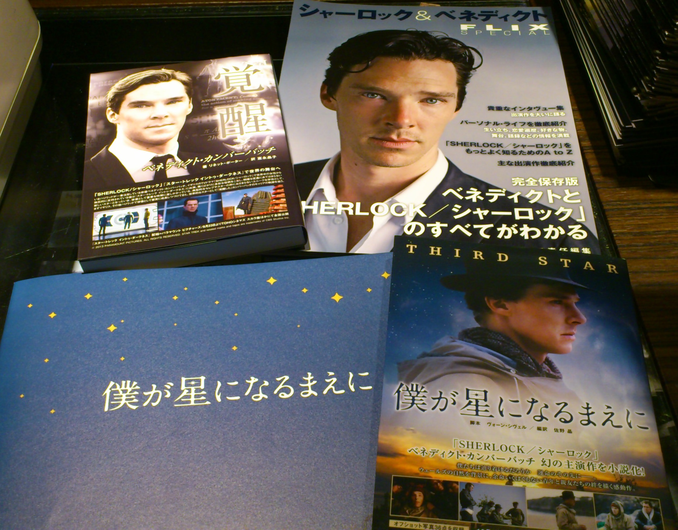 「僕が星になるまえに」 パンフレットや書籍がとどきました