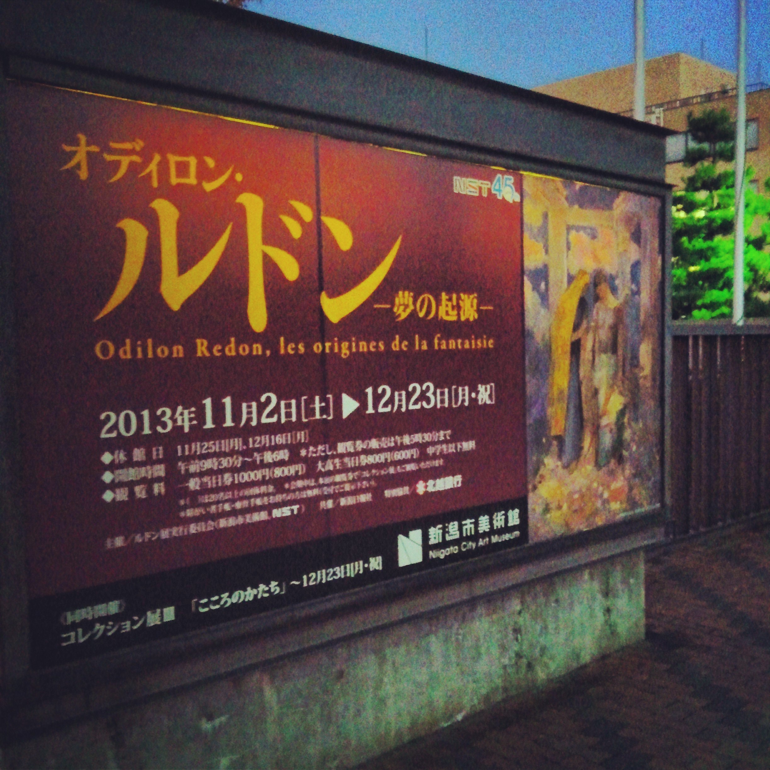 ルドン展行ってきました。