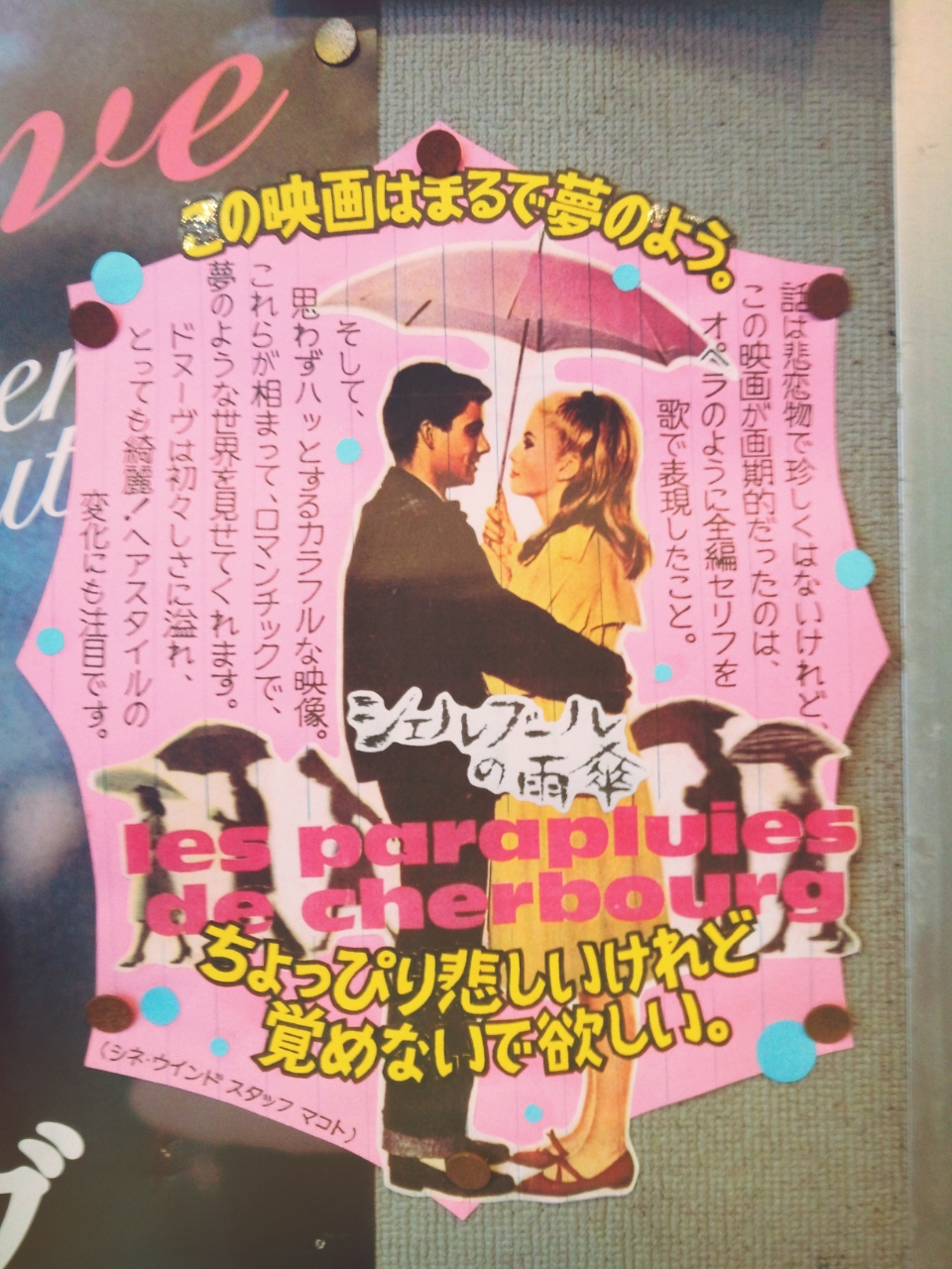 1/25からカトリーヌ・ドヌーブ特集始まります