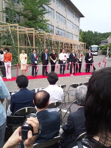 一足お先に、「水と土の芸術祭2015」