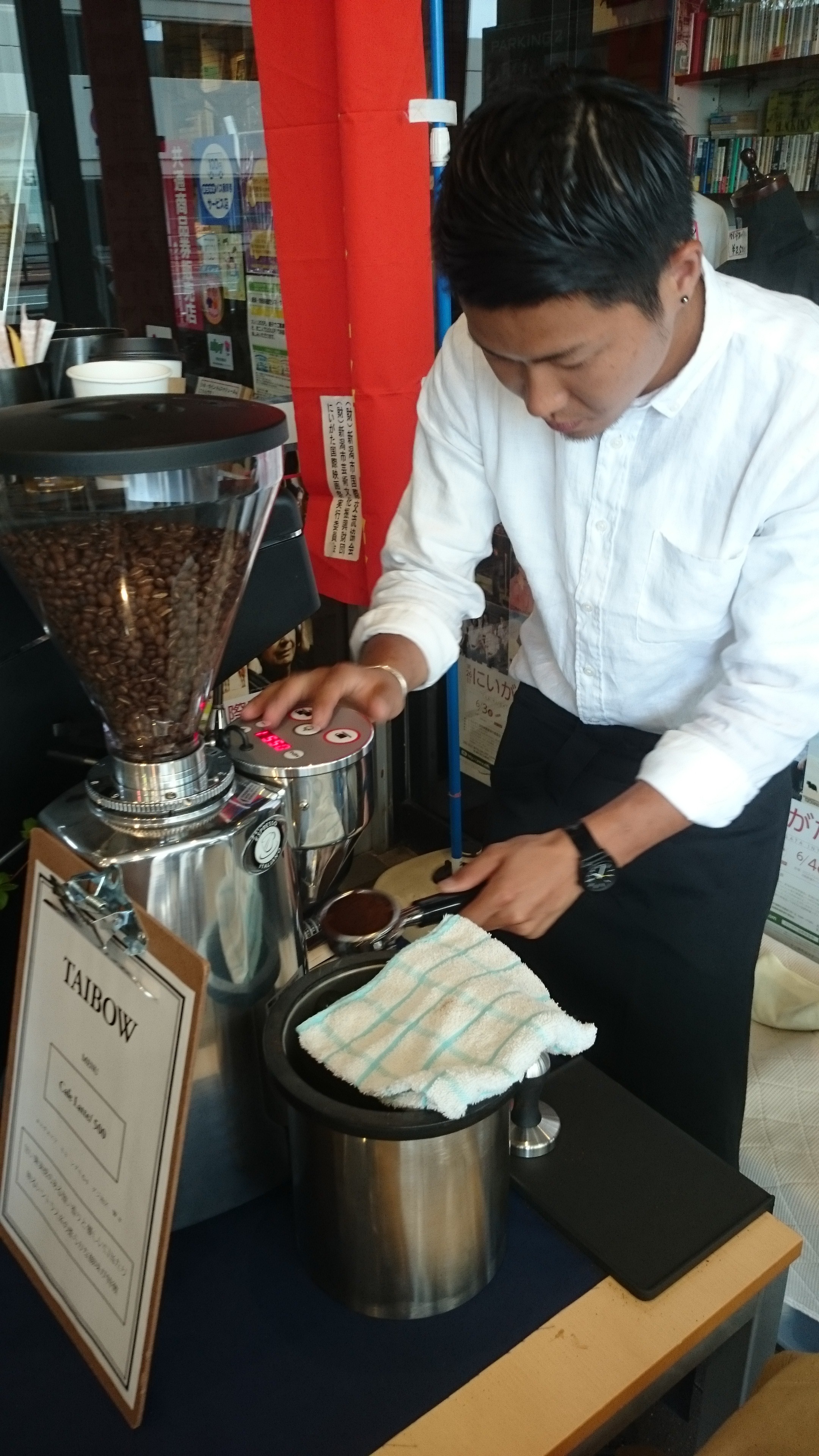 『A Film About Coffee』コーヒー出張販売！ 新潟・市民映画館 シネ・ウインド