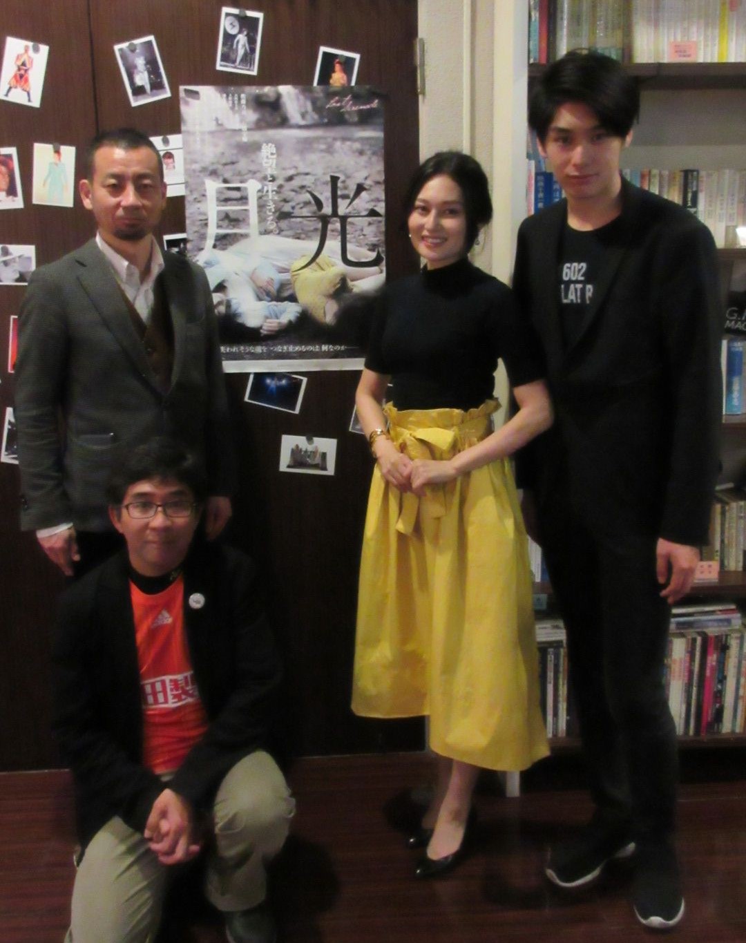 佐藤乃莉さん「月光」初日舞台挨拶がありました