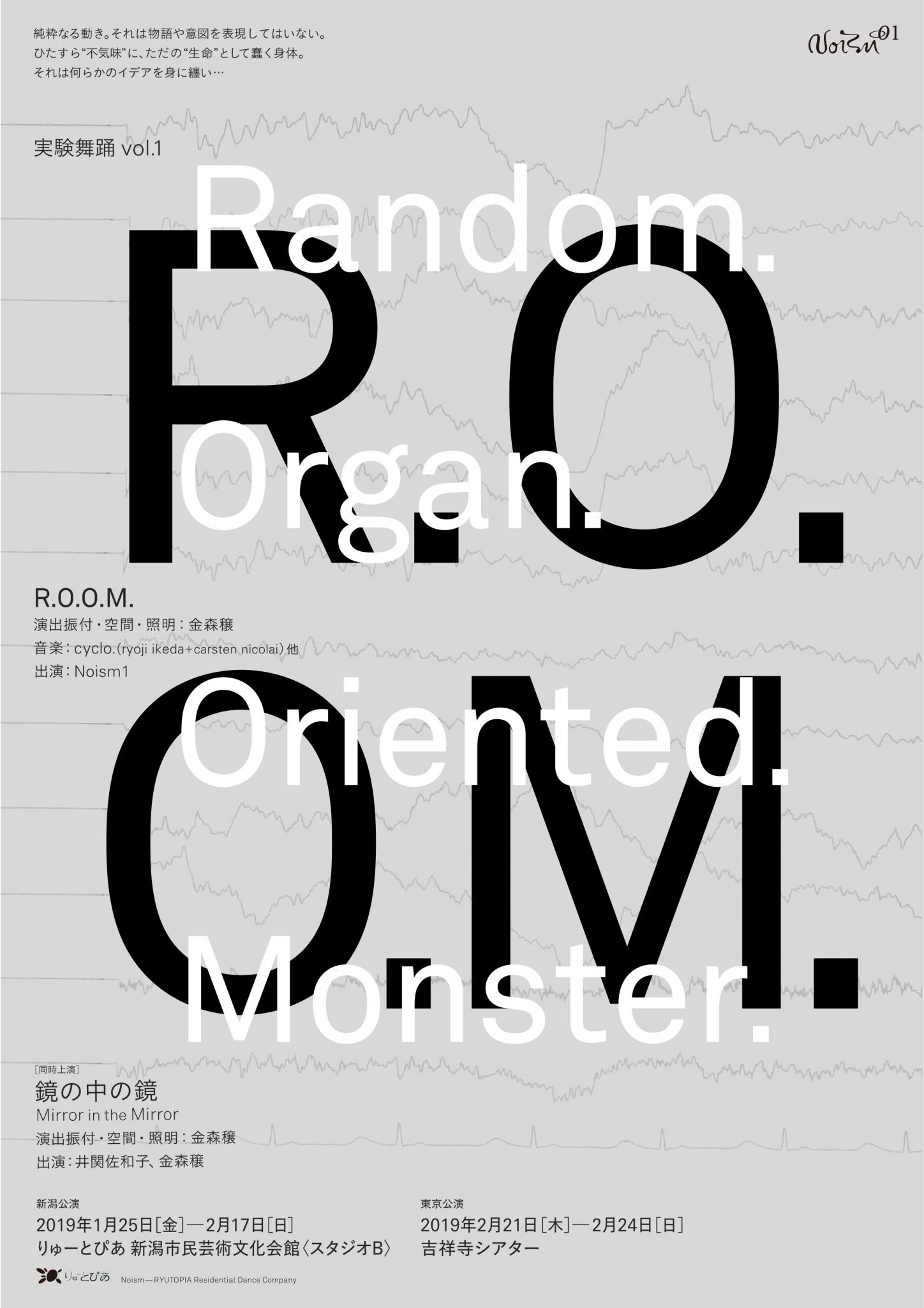 Noism1 実験舞踊vol.1「R.O.O.M.」公開リハに行ってきました!
