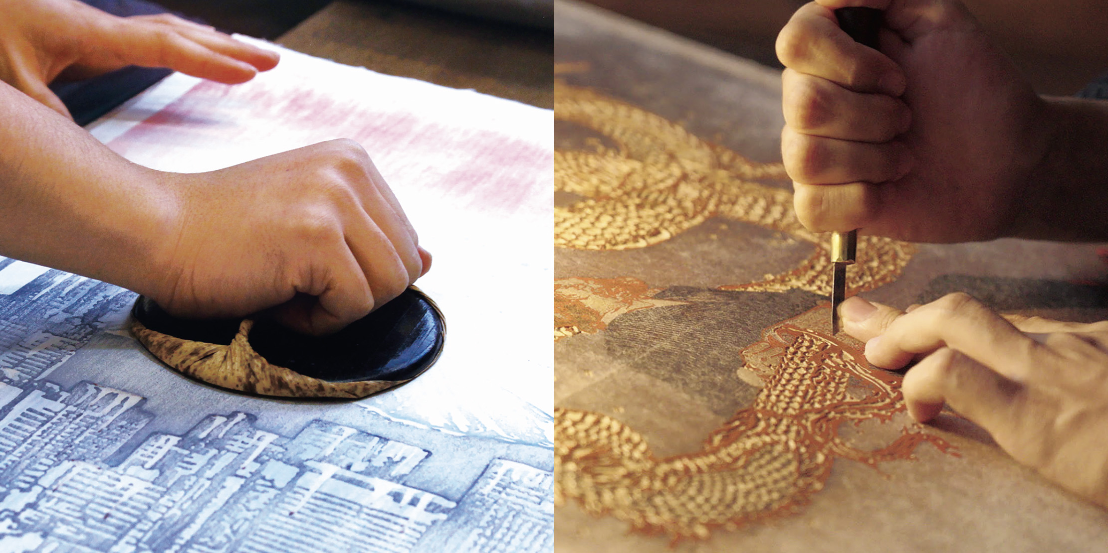 バレンと小刀　時代をつなぐ浮世絵物語