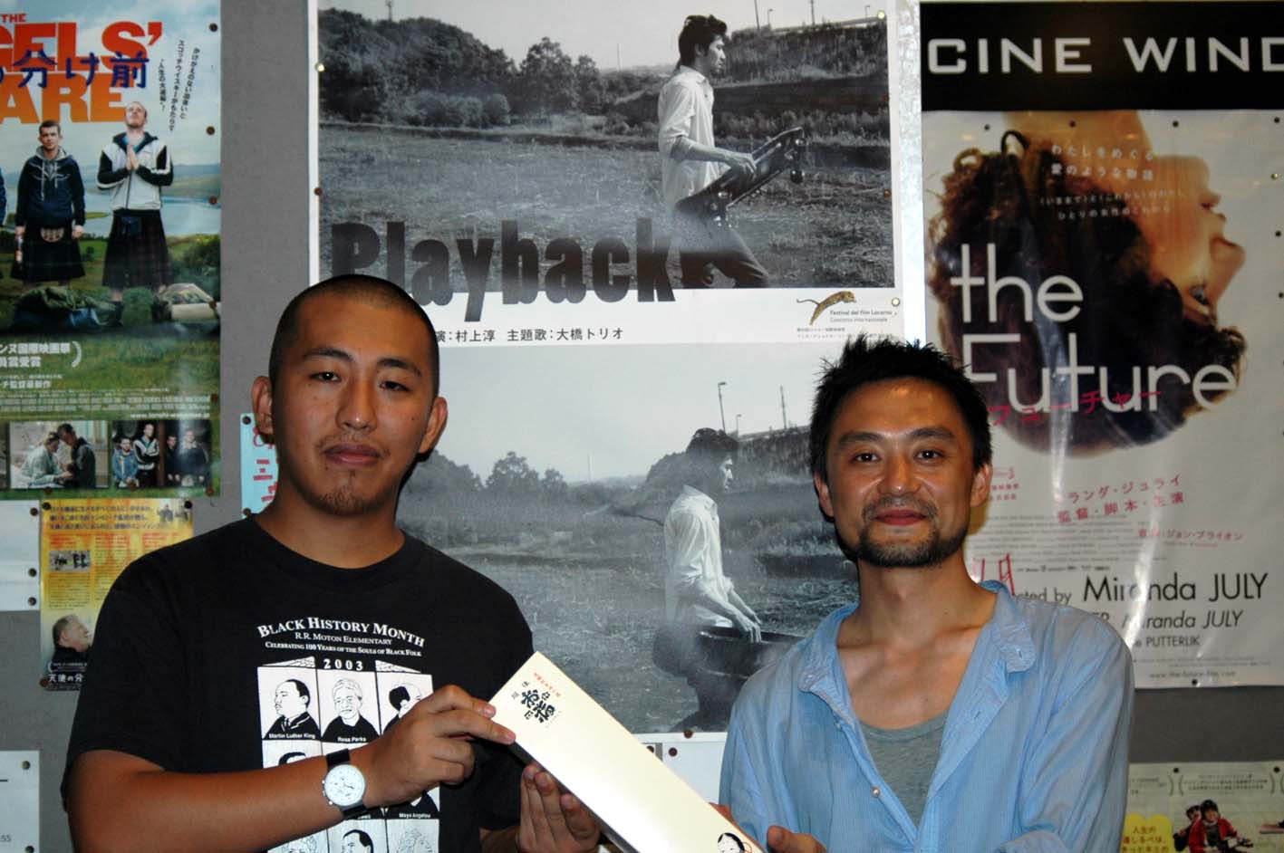 「Playback」初日☆三宅監督＆松井プロデューサーのトーク　終了しました