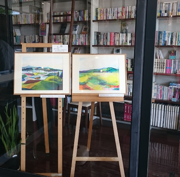 「息の跡」瀬尾夏美さんの絵画作品を展示しました
