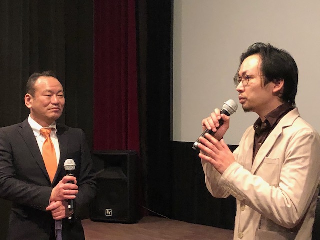 2/16(土)「YUKIGUNI」渡辺智史監督が来館しました