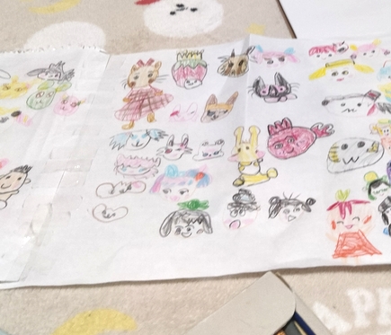 幼児が描いたイラスト